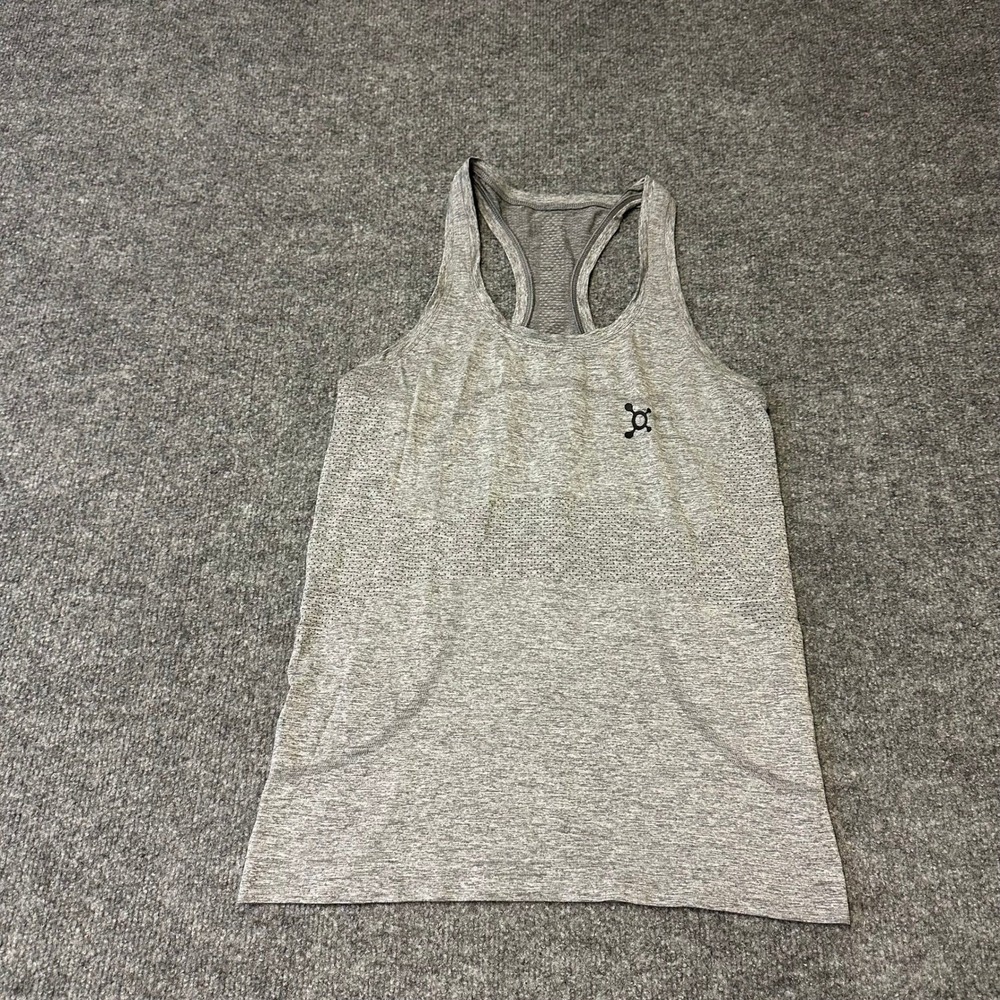 Orangetheory Tank Top Womens Size S Grey Heathered Racerback Athletic Workout